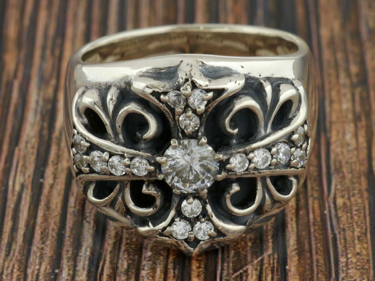 CHROME HEARTS/クロムハーツ/新品加工/キーパー リング/パヴェ CHROME HEARTS/クロムハーツ/新品加工/キーパー リング/パヴェ