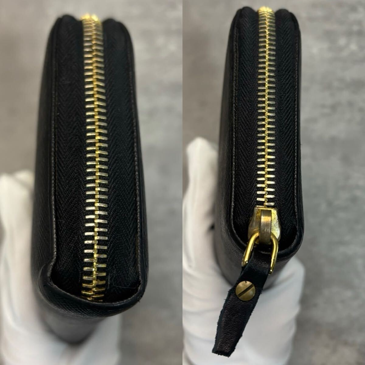 美品/現行】PRADA プラダ 長財布 ラウンドファスナー ジッピー 美品/現行】PRADA プラダ 長財布 ラウンドファスナー ジッピー