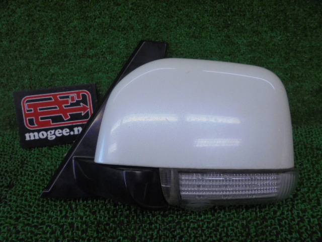 1FO3182 BIA2)) Mitsubishi Delica D:5 CV2W G power pack -ji оригинальный указатель поворота есть автоматический боковой зеркало на двери левый сцепщик 7 булавка 