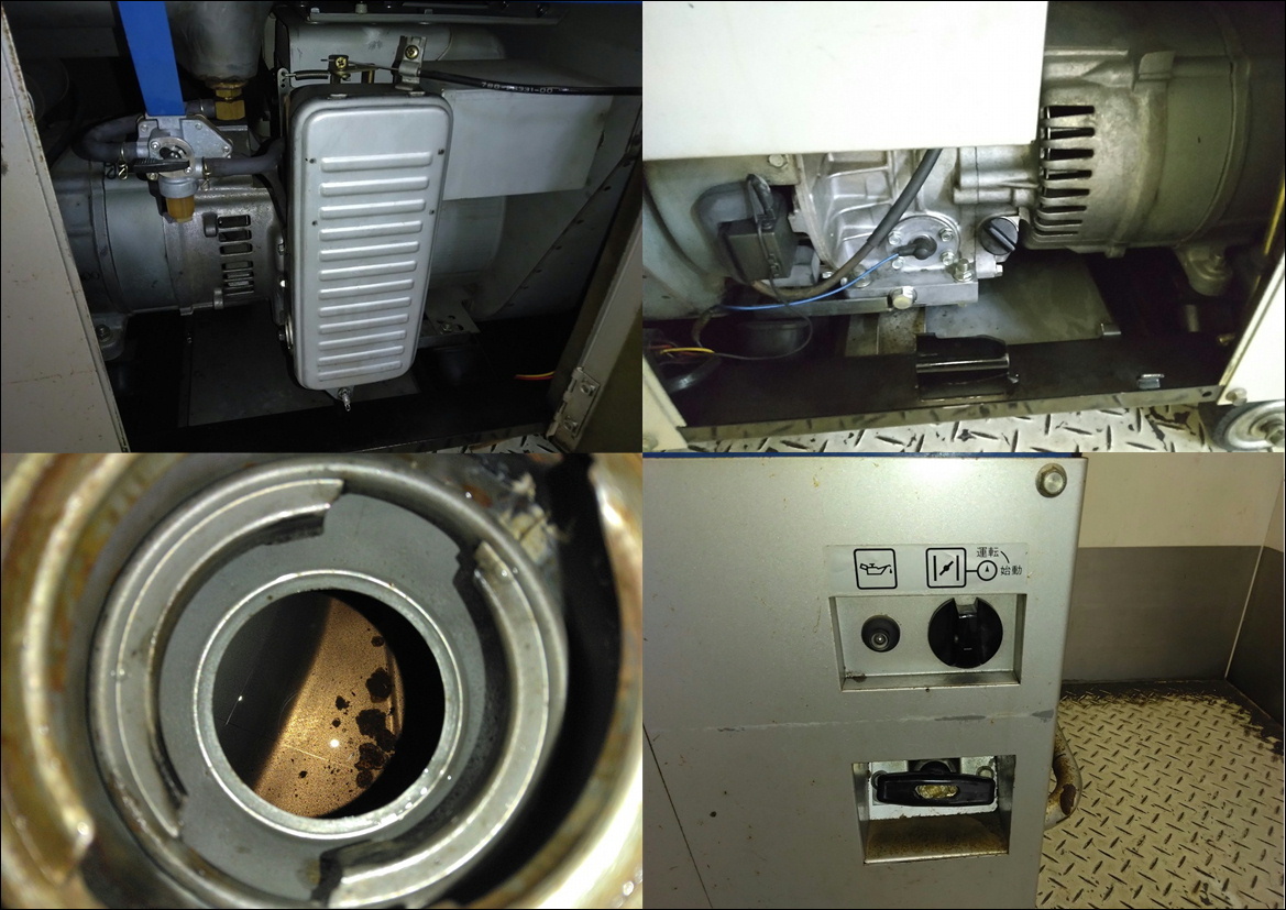 [H-3367] б/у товар YAMAHA Yamaha генератор EF2600S бензин AC100v 2.6KVA 60Hz[ самовывоз * префектура Shizuoka город Hamamatsu ]