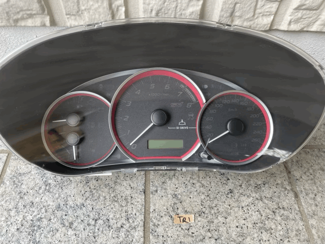 スバル　GVF　インプレッサ　STI　スピードメーター　99013KM　220330009 インプレッサ GVF⁄WRX STI スピードメーター 純正 みんな大好き