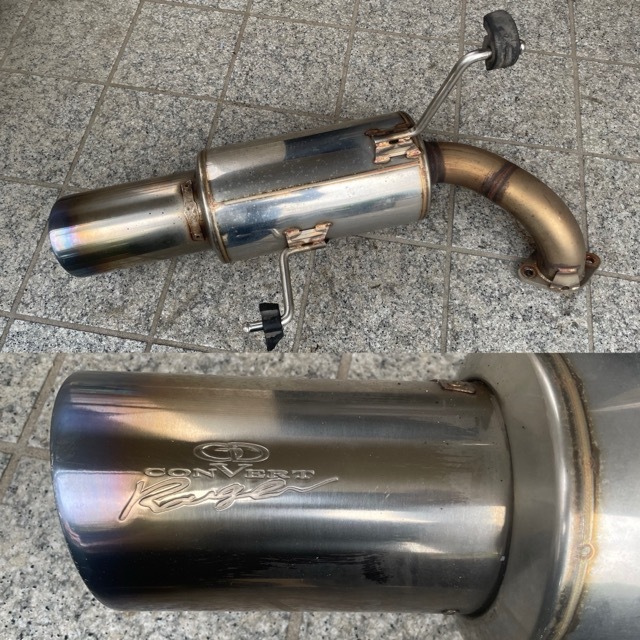 ★☆スバル レガシィ BRG BRM BR9 用社外GANADOR Convert ガナドールマフラー リアのみ 1/1 JQR 10101143S EJ25☆★