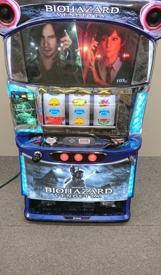 パチスロ 実機 L バイオハザード ヴェンデッタ スマスロユニット パチスロ 実機 L バイオハザード ヴェンデッタ スマスロユニット