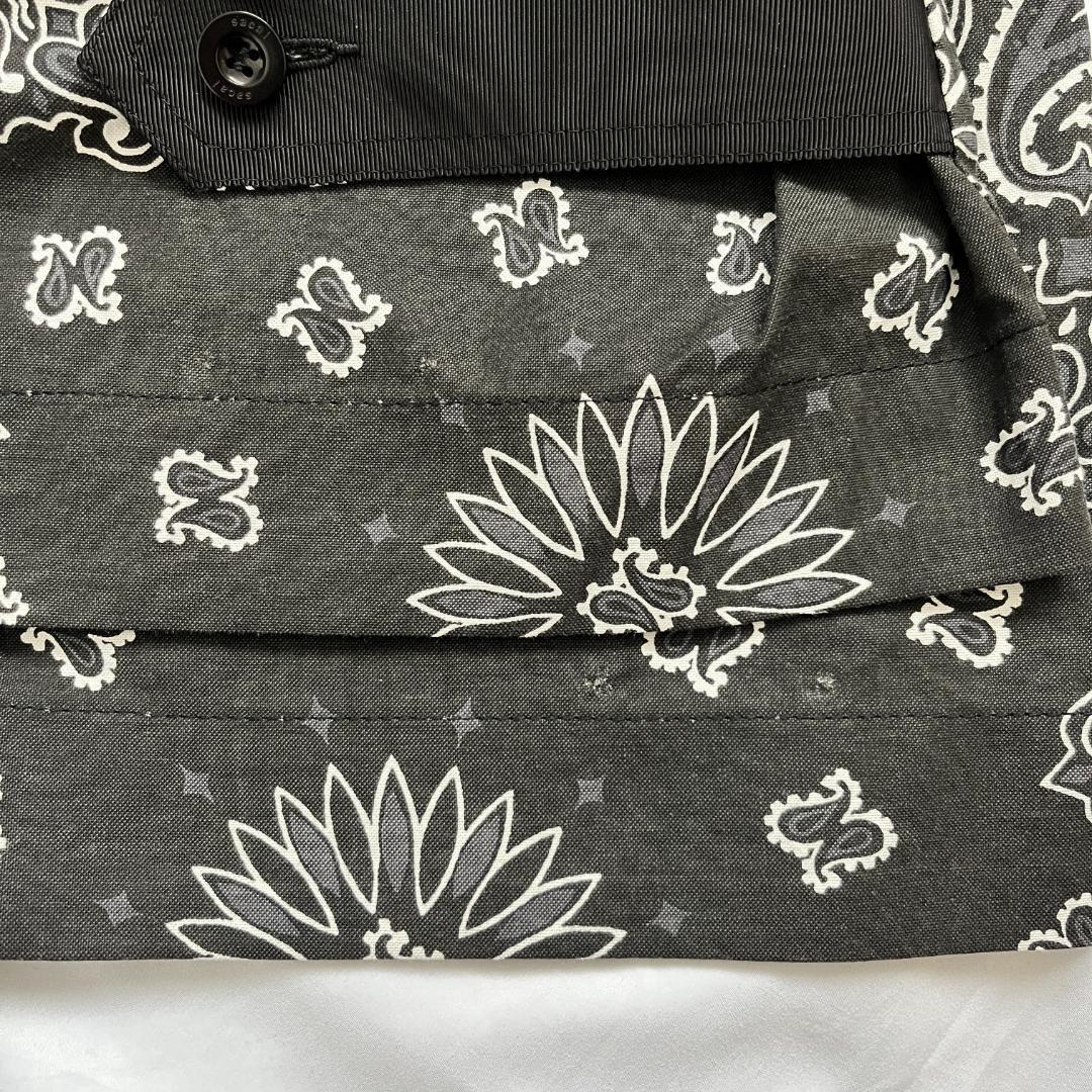 美品 > sacai サカイ ペイズリー柄 コットンパンツ コットン 美品 > sacai サカイ ペイズリー柄 コットンパンツ コットン
