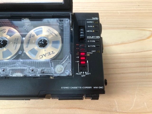 即決【整備済高音質(zhì)動作品】SONY WALKMAN PROFESSIONAL WM-D6C ウォークマンプロフェッショナル 高音質(zhì)調(diào)整仕上げ 美品 后期 付屬品