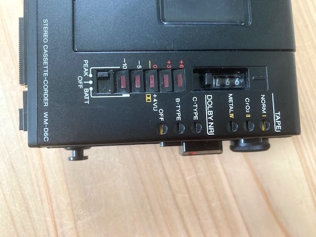 即決【整備済高音質(zhì)動作品】SONY WALKMAN PROFESSIONAL WM-D6C ウォークマンプロフェッショナル 高音質(zhì)調(diào)整仕上げ 美品 后期 付屬品