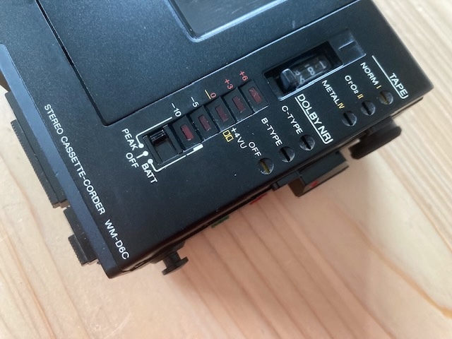 即決【整備済高音質動作品】SONY WALKMAN PROFESSIONAL WM-D6C 即決【整備済高音質動作品】SONY WALKMAN PROFESSIONAL WM-D6C