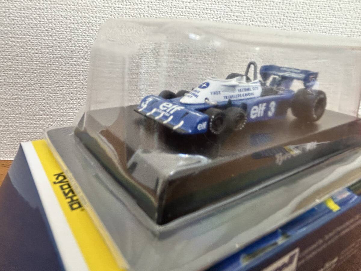 京商[ティレルミニカーコレクション] Ｐ３４[1977] No.3（ロニー?ピターソン）　 1:64scale