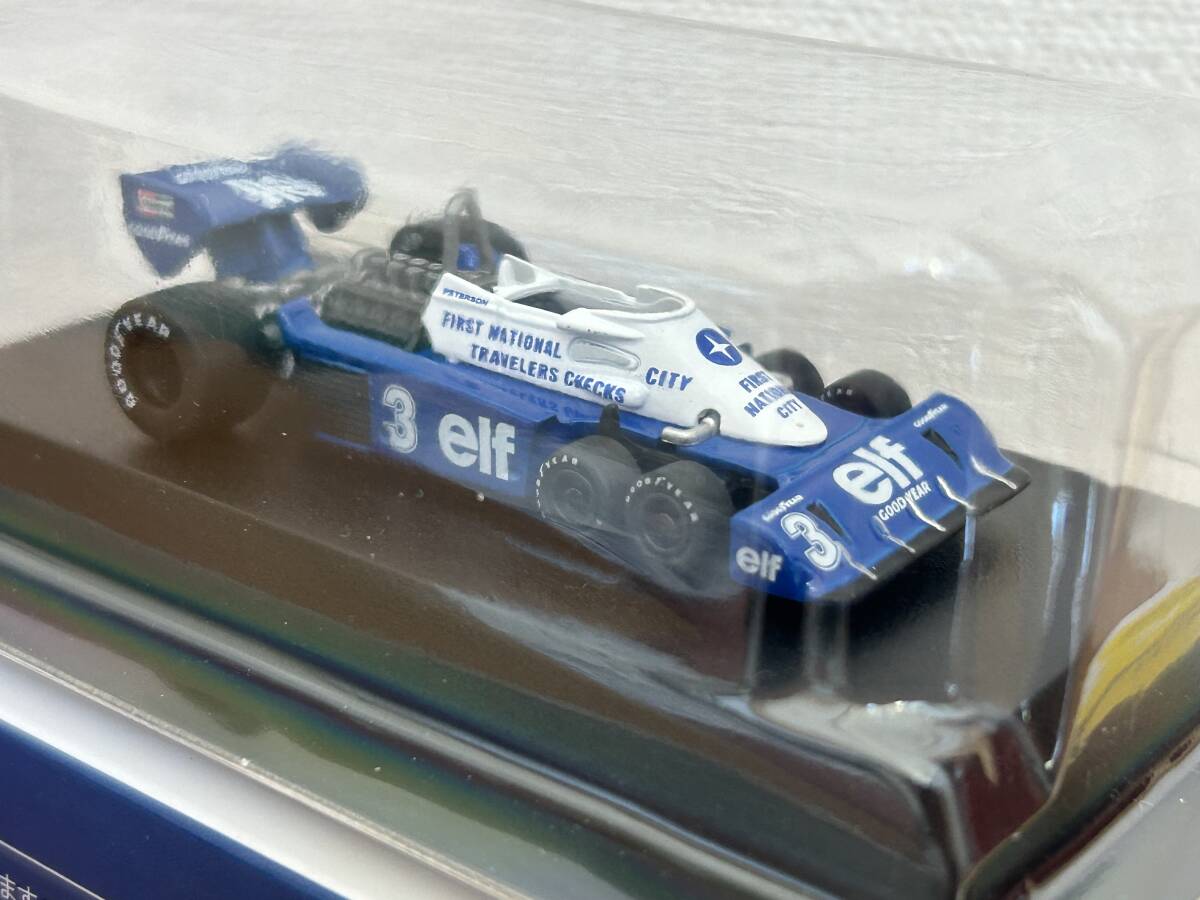 京商[ティレルミニカーコレクション] Ｐ３４[1977] No.3（ロニー?ピターソン）　 1:64scale