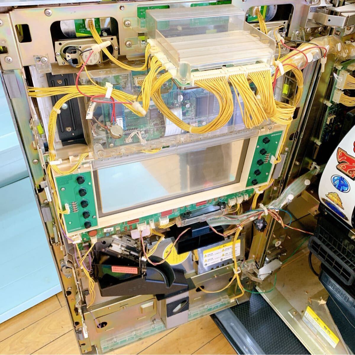 2AD113 1円〜【動作品】初代秘宝伝 スロット 4号機 コインレス 2AD113 1円〜【動作品】初代秘宝伝 スロット 4号機 コインレス