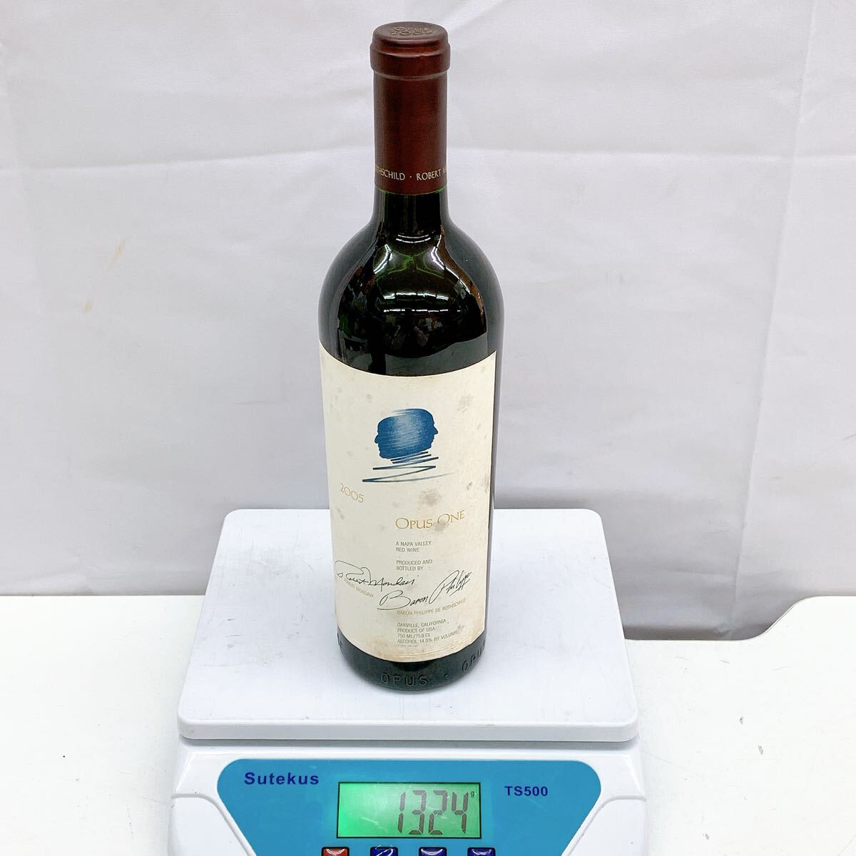 3AC028【未開栓】オーパス ワン 2005年 赤 750ml 14% OPUS ONE 3AC028【未開栓】オーパス ワン 2005年 赤 750ml 14% OPUS ONE