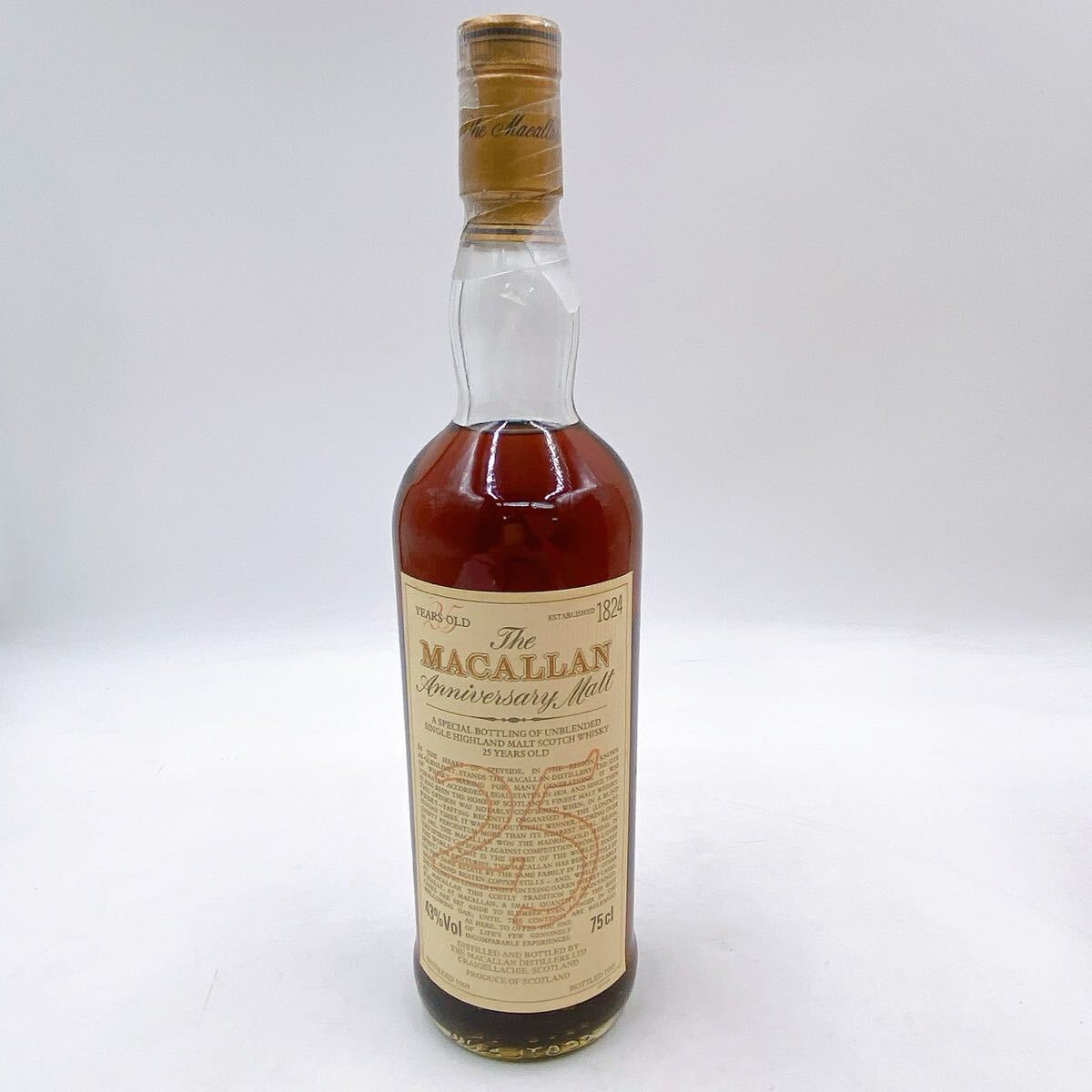 4AC092 希少!The MACALLAN ザ・マッカラン 25年 アニバーサリー 4AC092 希少!The MACALLAN ザ・マッカラン 25年 アニバーサリー