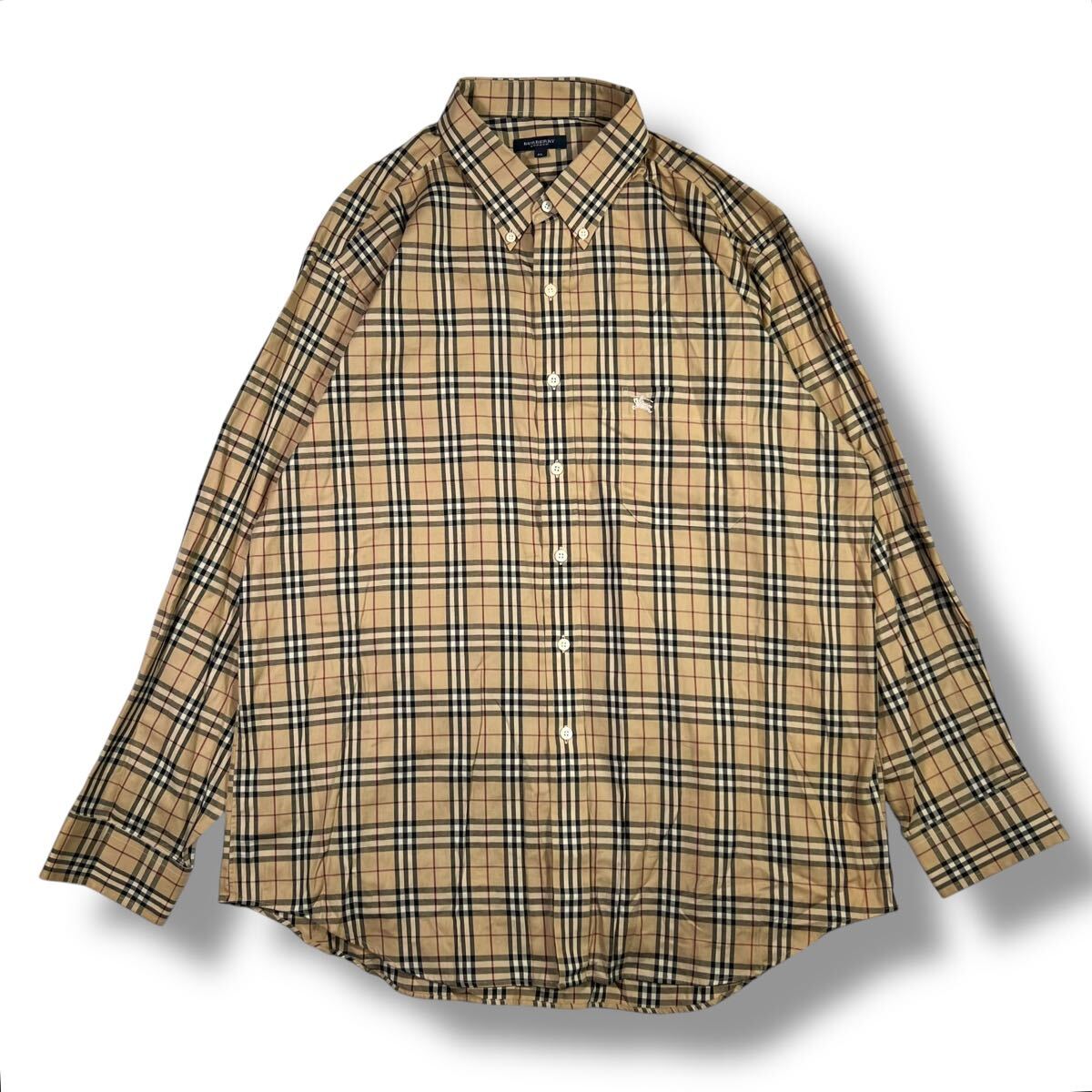 BURBERRY LONDON バーバリーロンドン ノバチェック ボタンダウン BURBERRY LONDON バーバリーロンドン ノバチェック ボタンダウン