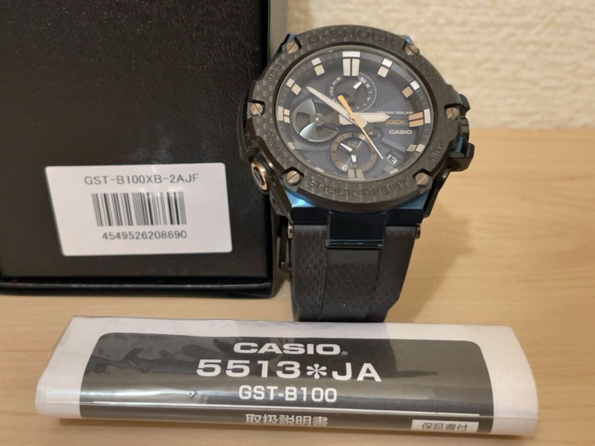 中古】CASIO G-SHOCK G-STEEL GST-B100XB-2AJF 中古品 生産終了 中古】CASIO G-SHOCK G-STEEL GST-B100XB-2AJF 中古品 生産終了