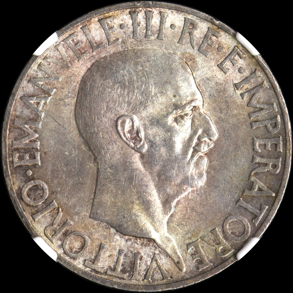 ☆日終 【NGC MS63 希少品】1936R イタリア 10L銀貨 未使用 ☆日終 【NGC MS63 希少品】1936R イタリア 10L銀貨 未使用