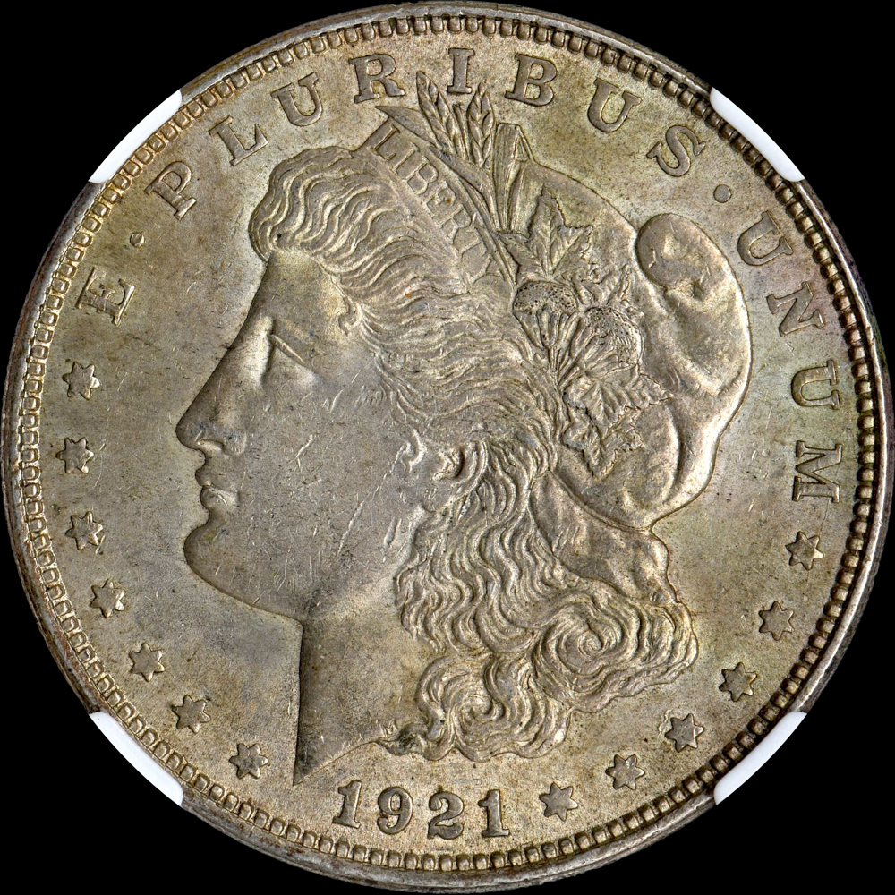 ☆土終 【NGC MS63】1921 アメリカ モルガン $1銀貨 未使用 ☆土終 【NGC MS63】1921 アメリカ モルガン $1銀貨 未使用