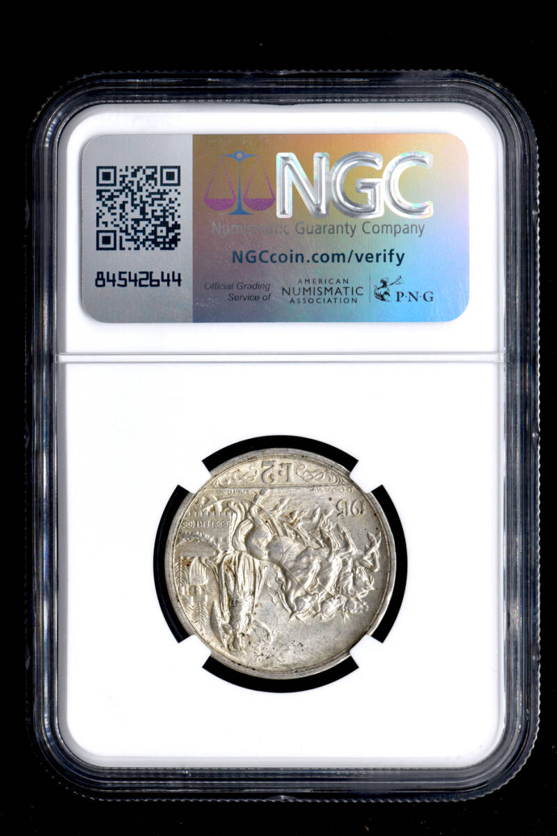 ☆日終 【NGC MS63】1915R イタリア 2L銀貨 未使用 //世界コイン ☆日終 【NGC MS63】1915R イタリア 2L銀貨 未使用 //世界コイン