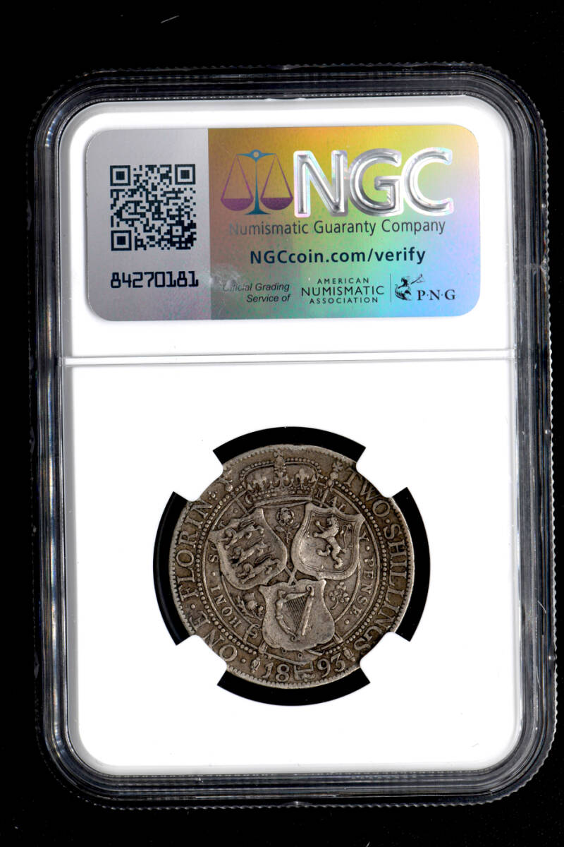 ☆月終 【NGC VF30】1893 イギリス 2S銀貨 //世界コイン 古銭 ☆月終 【NGC VF30】1893 イギリス 2S銀貨 //世界コイン 古銭