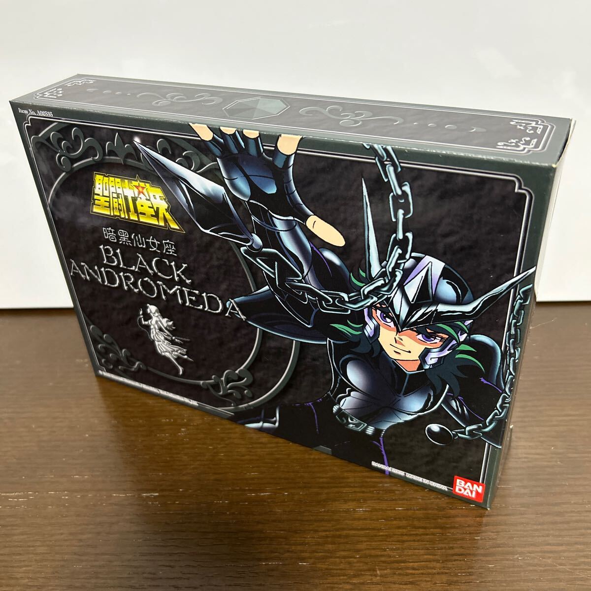 未開封 圣闘士星矢 圣闘士圣衣大系 暗黒仙女座 ブラックアンドロメダ BLACK ANDROMEDA BANDAI 臺灣バンダイ クロス マイス 暗黒圣闘士