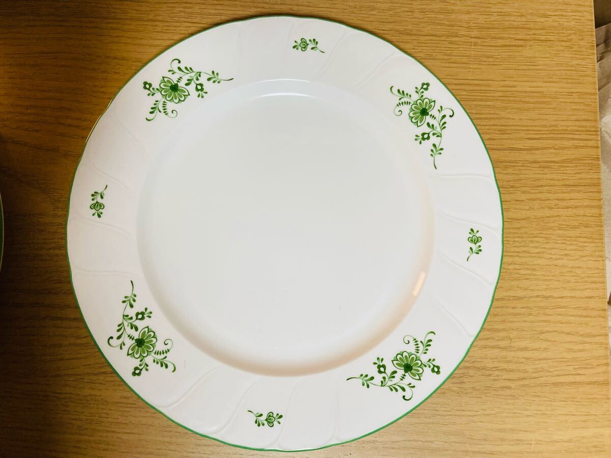 Noritake ノリタケ 皿 プレート クラフトーン 植物柄 緑 食器 5 Noritake ノリタケ 皿 プレート クラフトーン 植物柄 緑 食器 5