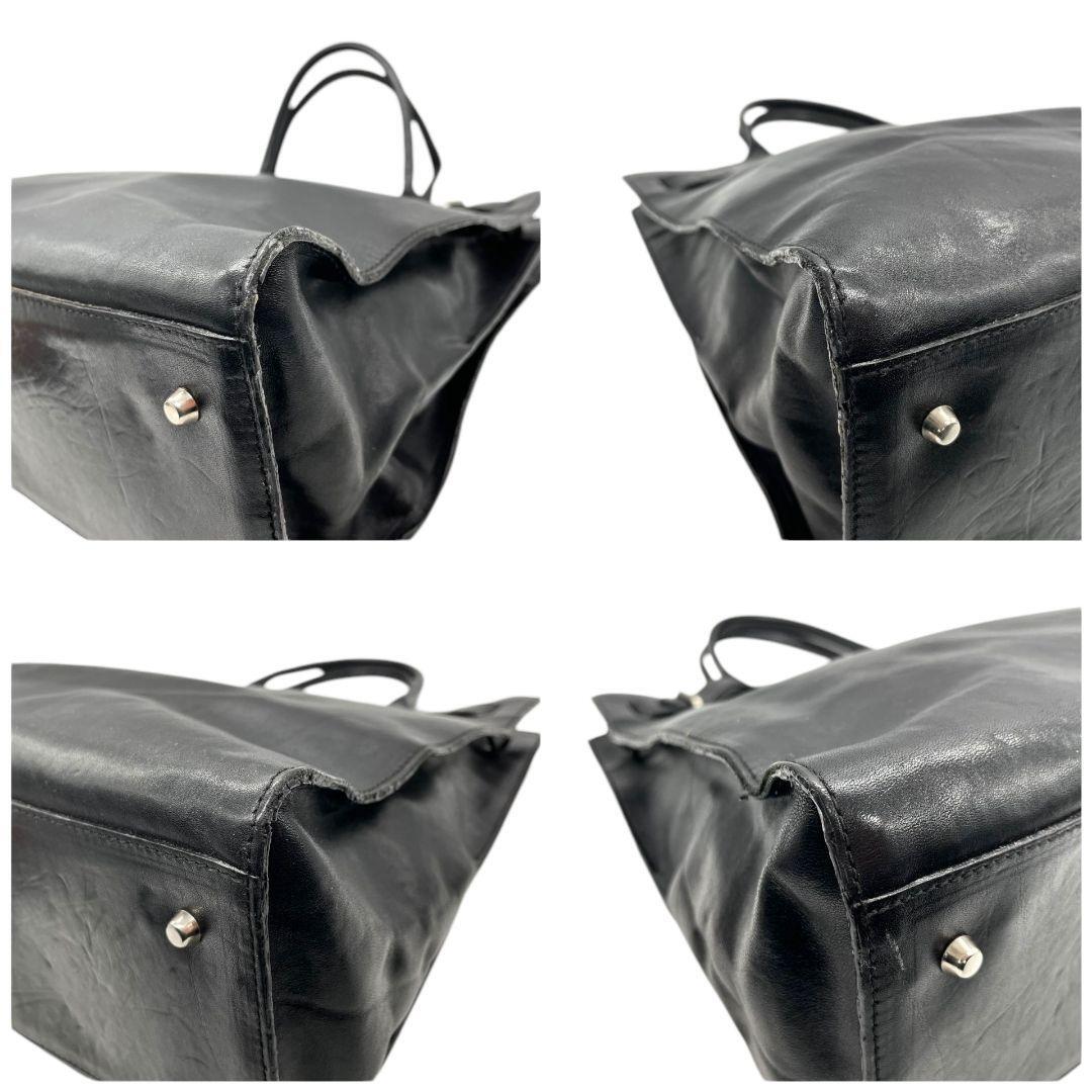 フルラ FURLA トートバッグ ビジネスバッグ 黒 レザー A4収納 e2 フルラ FURLA トートバッグ ビジネスバッグ 黒 レザー A4収納 e2