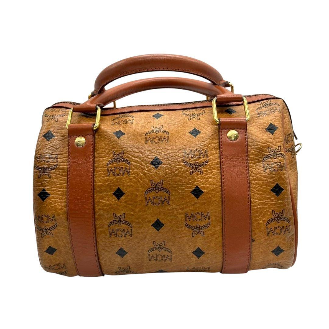 エムシーエム ハンドバッグ 2way 茶 ヴィセトス MCM ショルダー エムシーエム ハンドバッグ 2way 茶 ヴィセトス MCM ショルダー