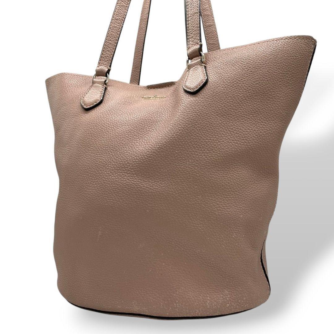  Kate Spade большая сумка розовый кожа Logo A4 место хранения one shoruT7