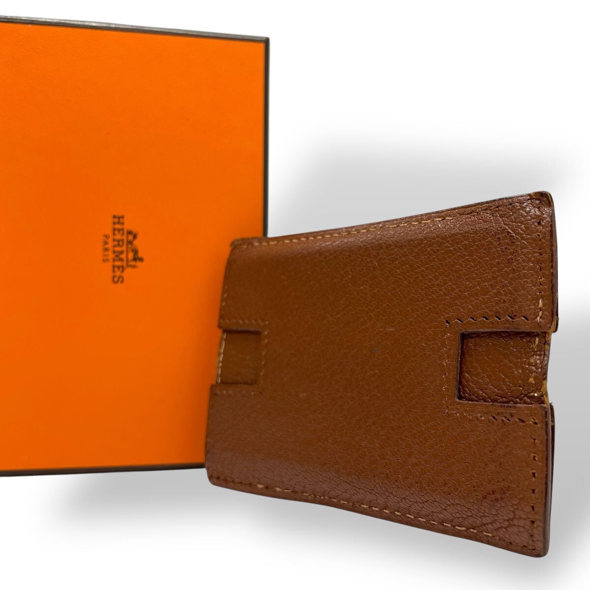 定番人気】1円〜 HERMES エルメス レザー パスケース G刻印 定期 定番人気】1円〜 HERMES エルメス レザー パスケース G刻印 定期