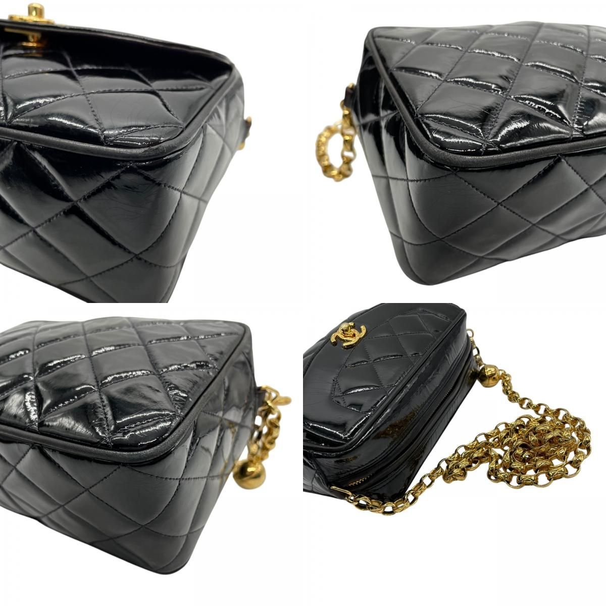 美品】CHANEL シャネル マトラッセ チェーンショルダー 美品】CHANEL シャネル マトラッセ チェーンショルダー