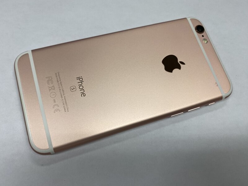 NU179 SIMフリー iPhone6s ローズゴールド 16GB ジャンク ロック NU179 SIMフリー iPhone6s ローズゴールド 16GB ジャンク ロック