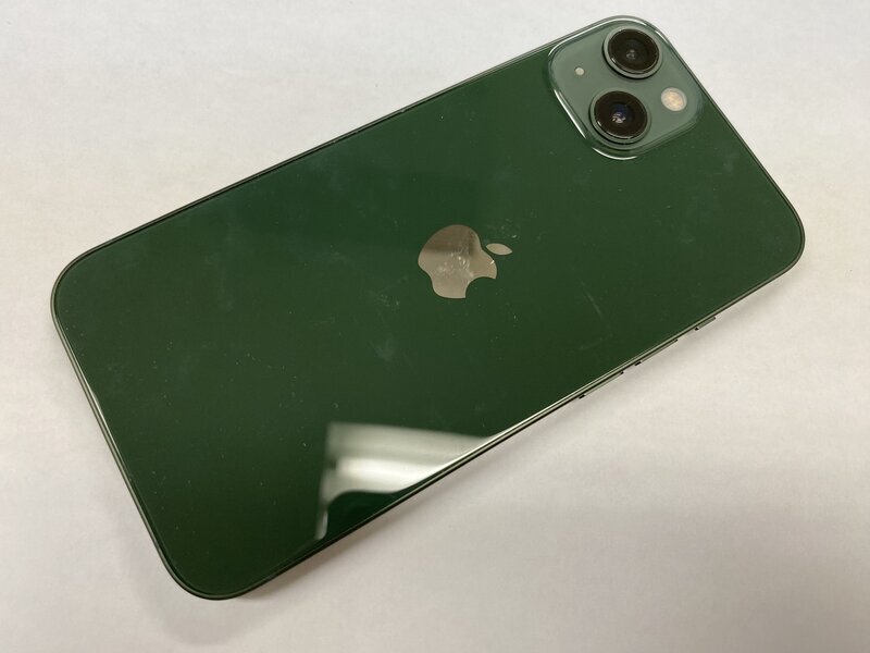 NU090 SIMフリー iPhone13 グリーン 128GB ジャンク ロックOFF NU090 SIMフリー iPhone13 グリーン 128GB ジャンク ロックOFF
