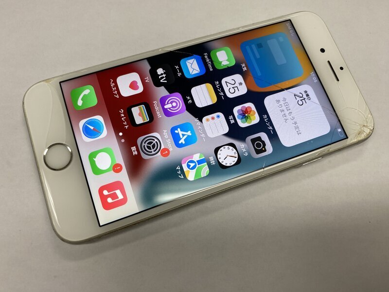 NU423 SIMフリー iPhone6s シルバー 16GB ジャンク ロックOFF NU423 SIMフリー iPhone6s シルバー 16GB ジャンク ロックOFF