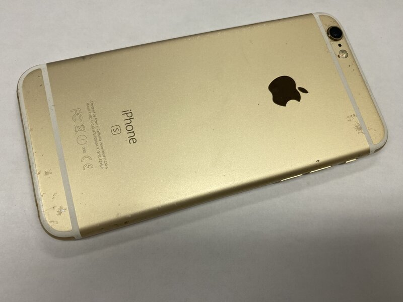 NU422 SIMフリー iPhone6s ゴールド 16GB ジャンク ロックOFF NU422 SIMフリー iPhone6s ゴールド 16GB ジャンク ロックOFF