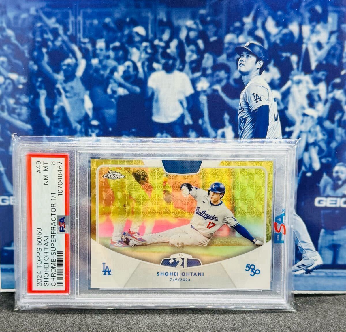 ☆ ヤフオク初・世界限定1枚!!☆ 2024 Topps 50/50 MLB 大谷翔平 ☆ ヤフオク初・世界限定1枚!!☆ 2024 Topps 50/50 MLB 大谷翔平