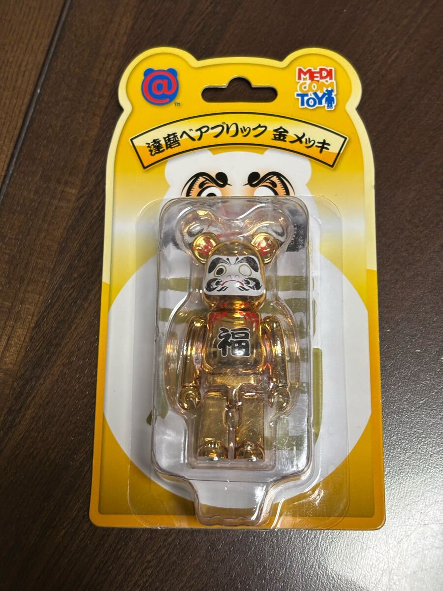 ベアブリック BE@RBRICK 100% 4体セット 達磨 金メッキ 富士山 ベアブリック BE@RBRICK 100% 4体セット 達磨 金メッキ 富士山