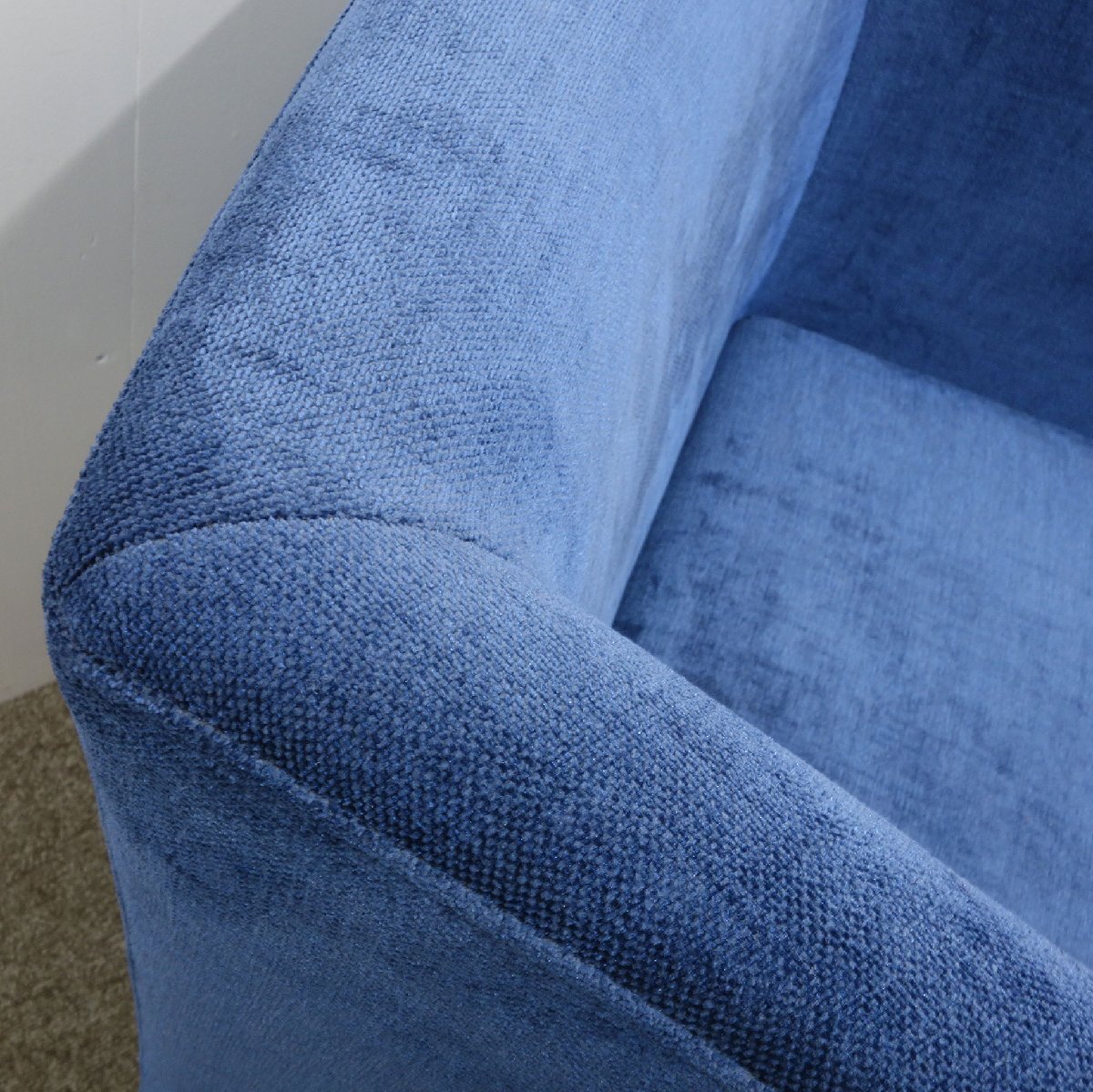  простой современный arm стул * наличие 2 ширина 560× глубина 565× высота 675 сиденье высота 400mm * локти имеется синий темно-синий 