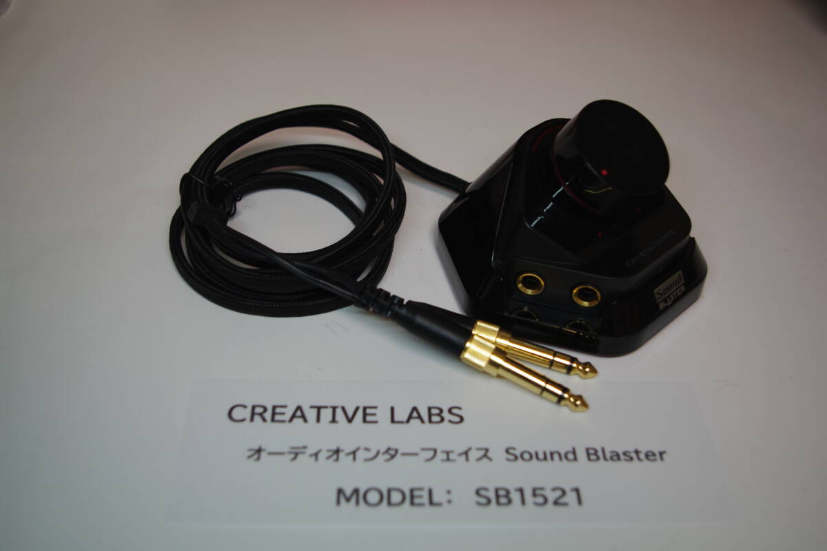 CREATIVE　サウンドブラスター　 Sound Blaster　CRYSTALVOICE　【SB1521】 ■JHD3