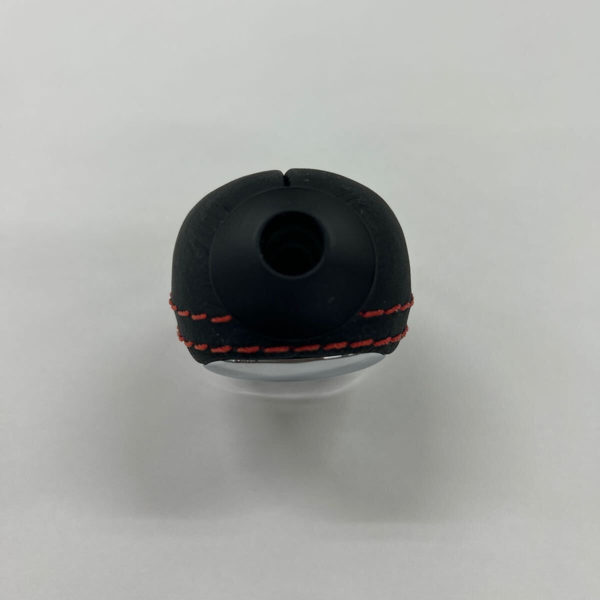 SILKBLAZE シルクブレイズ スポーツシフトノブ クローム/レッドステッチ 50プリウス_画像3