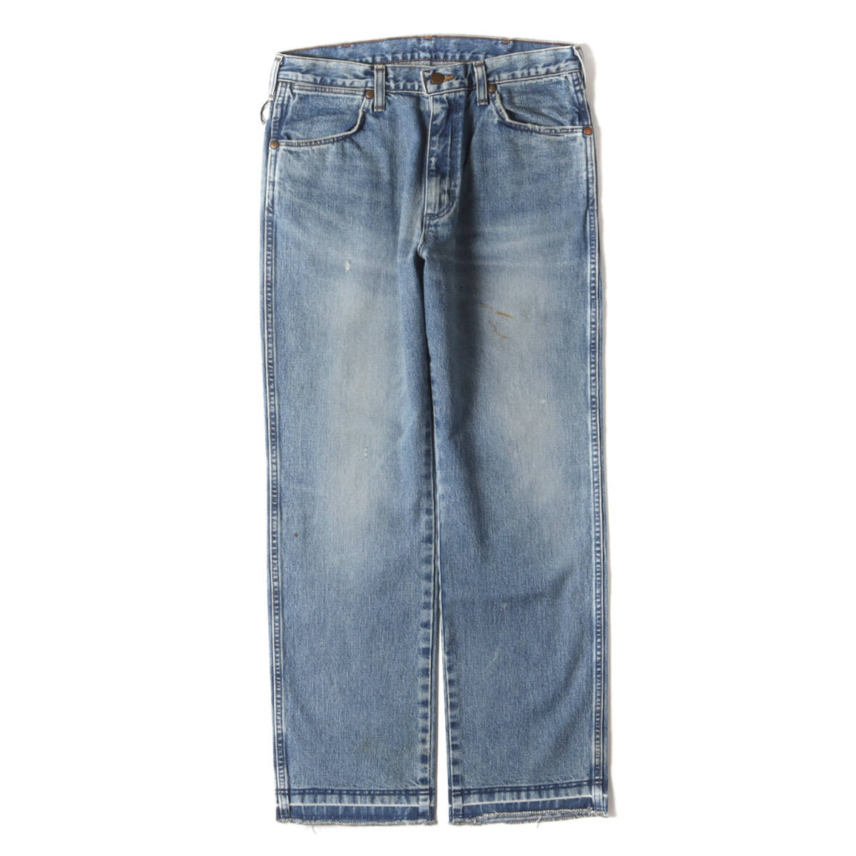 【新品】N.HOOLYWOOD エヌハリウッド パンツ サイズ:38 / 24SS Wrangler ヴィンテージ加工 スリムストレート デニム パンツ (DENIM PANTS)