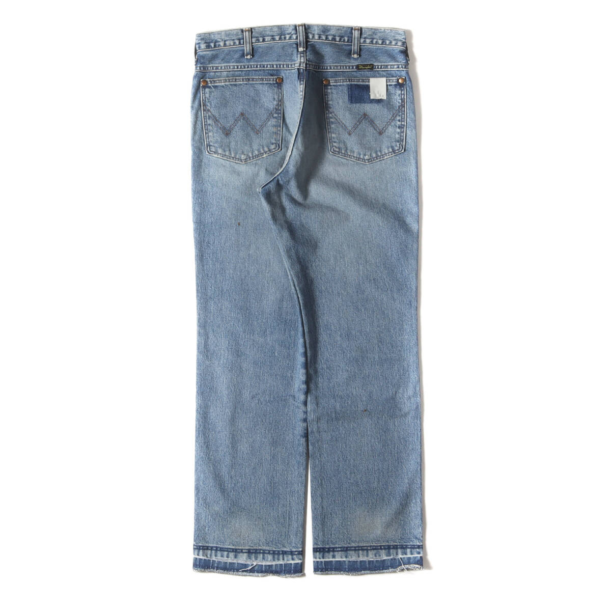【新品】N.HOOLYWOOD エヌハリウッド パンツ サイズ:38 / 24SS Wrangler ヴィンテージ加工 スリムストレート デニム パンツ (DENIM PANTS)