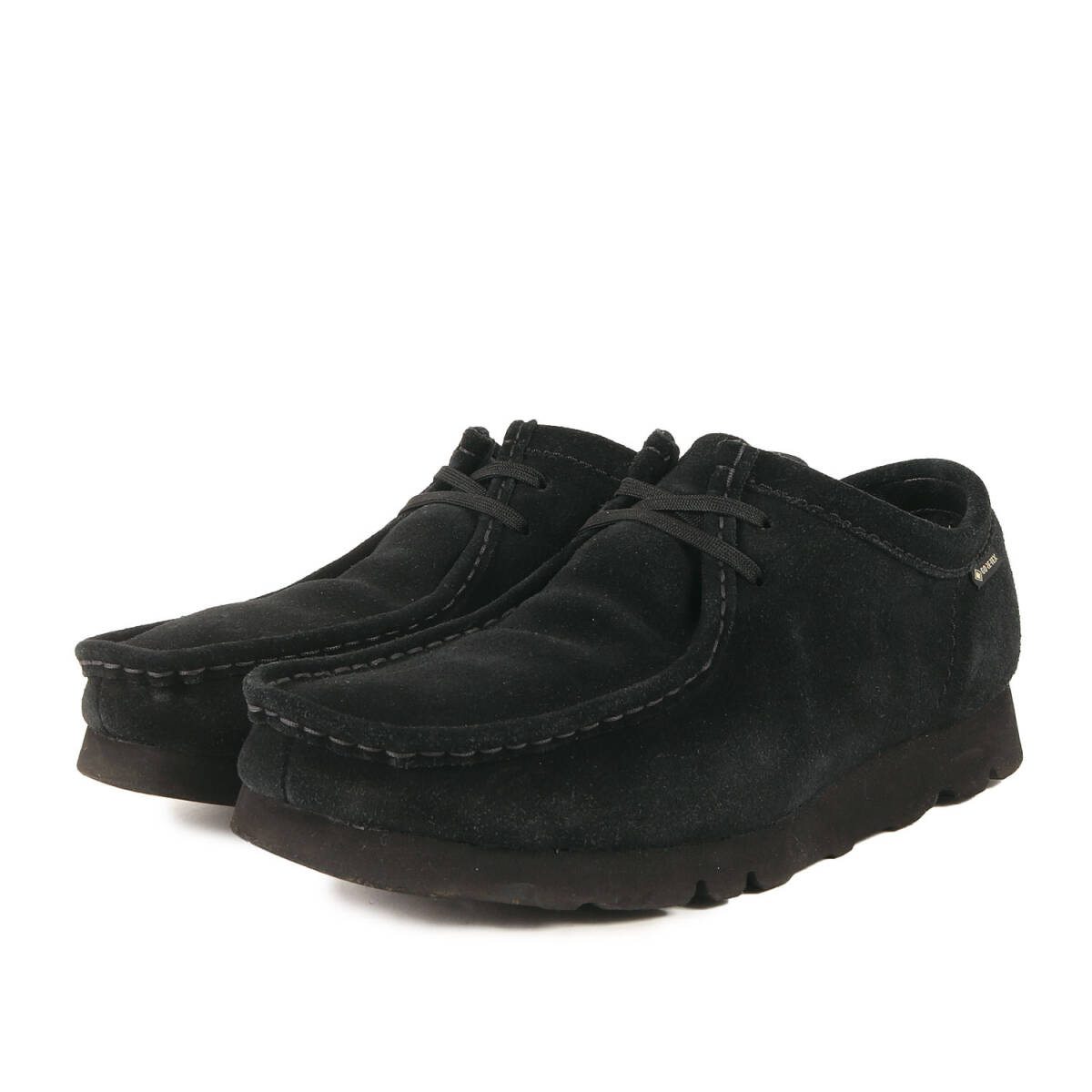 Clarks クラークス シューズ 靴 サイズ:UK9 / ゴアテックス スウェード ワラビー シューズ (Wallabee GTX) / ブラック 黒 / ブランド