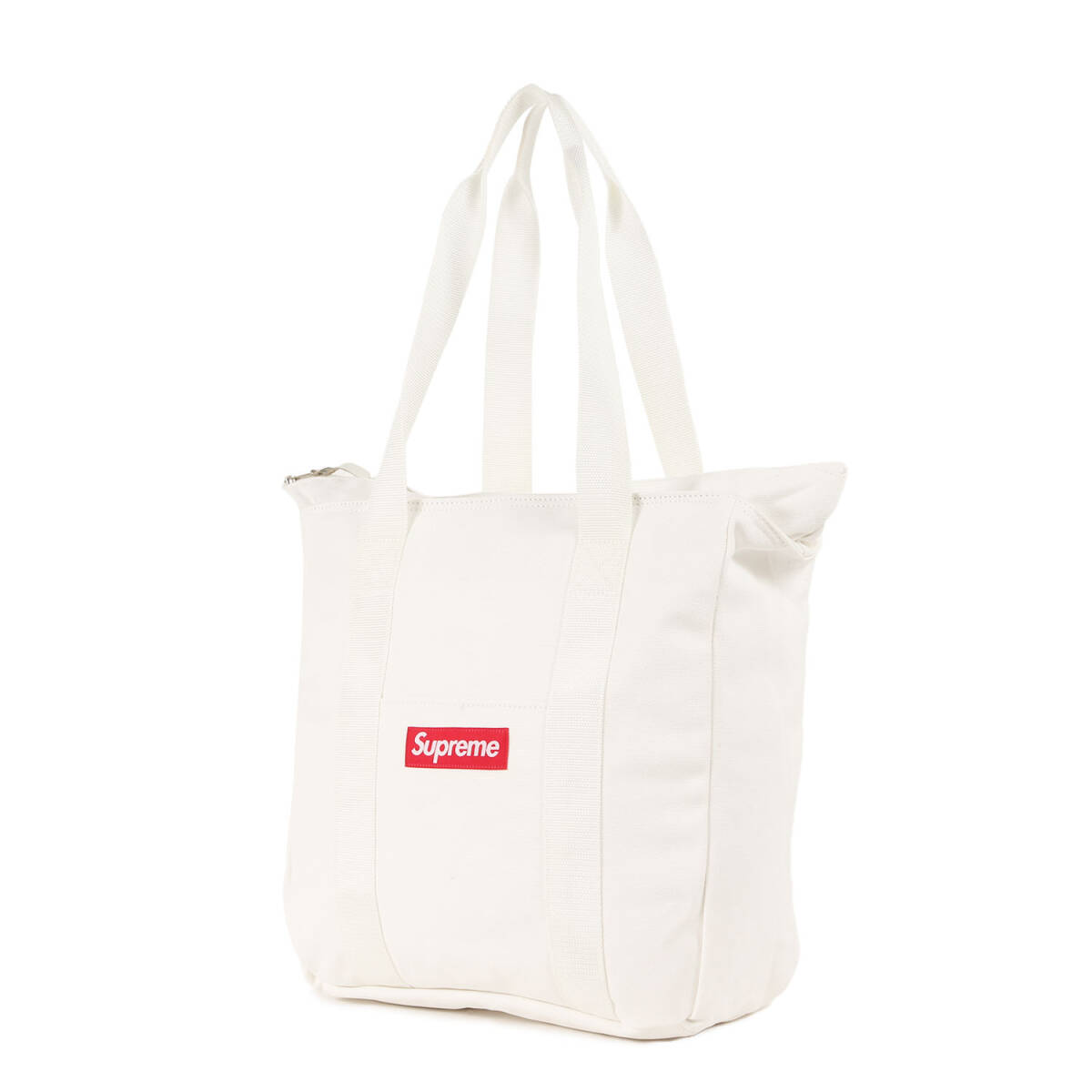 【新品】Supreme シュプリーム バッグ / キャンバス トートバッグ (Canvas Tote) / ホワイト 白 / ブランド カバン ボックスロゴ