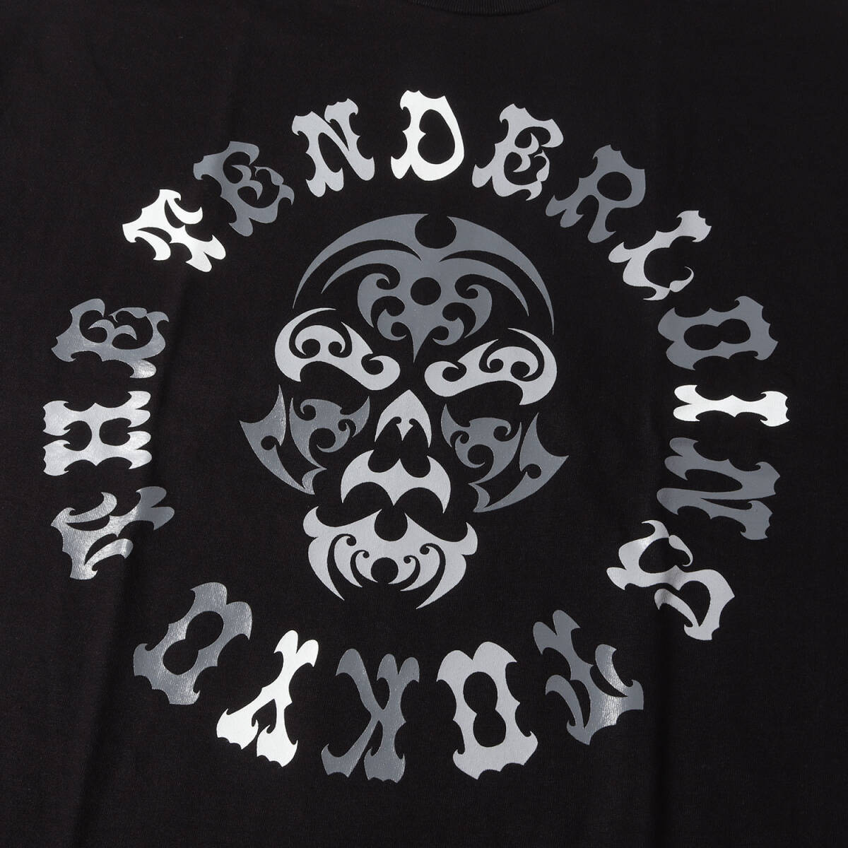 【美品】TENDERLOIN テンダーロイン Tシャツ サイズ:XL / 22SS ボルネオスカル クルーネック Tシャツ (TEE BS) / ブラック 黒 / トップス