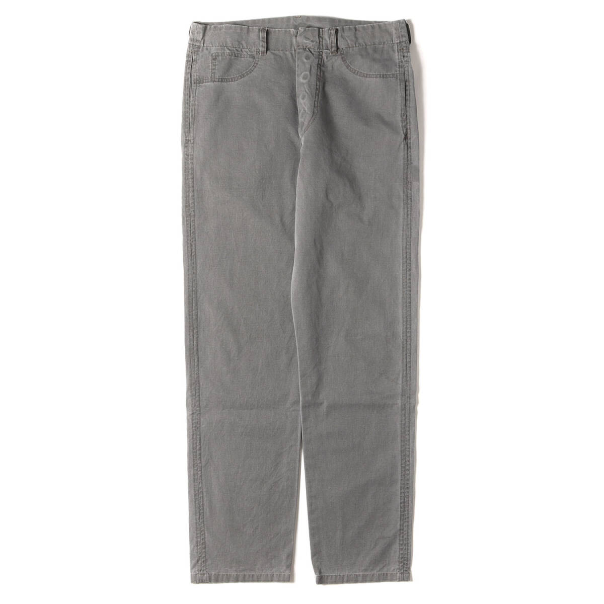 UNDERCOVER アンダーカバー パンツ サイズ:M / 90s RELIEF期 アタリ加工 コットンパンツ / グレー / ボトムス ズボン / アーカイブ