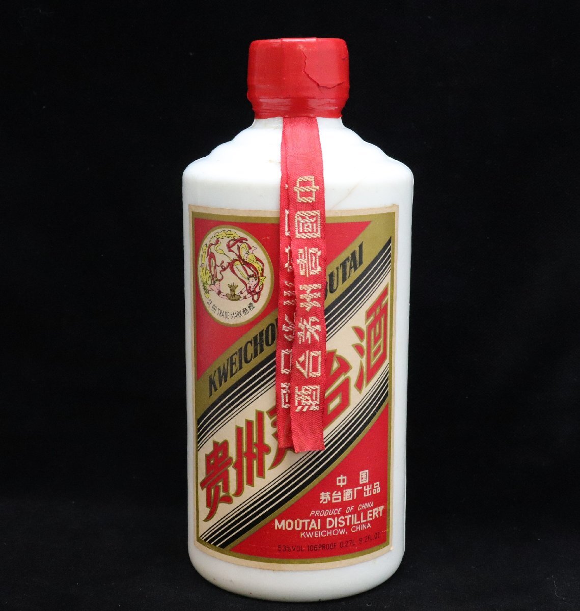 貴州茅台酒 マオタイ酒 天女ラベル 53% 270ml 626g 古酒 中国 貴州茅台酒 マオタイ酒 天女ラベル 53% 270ml 626g 古酒 中国