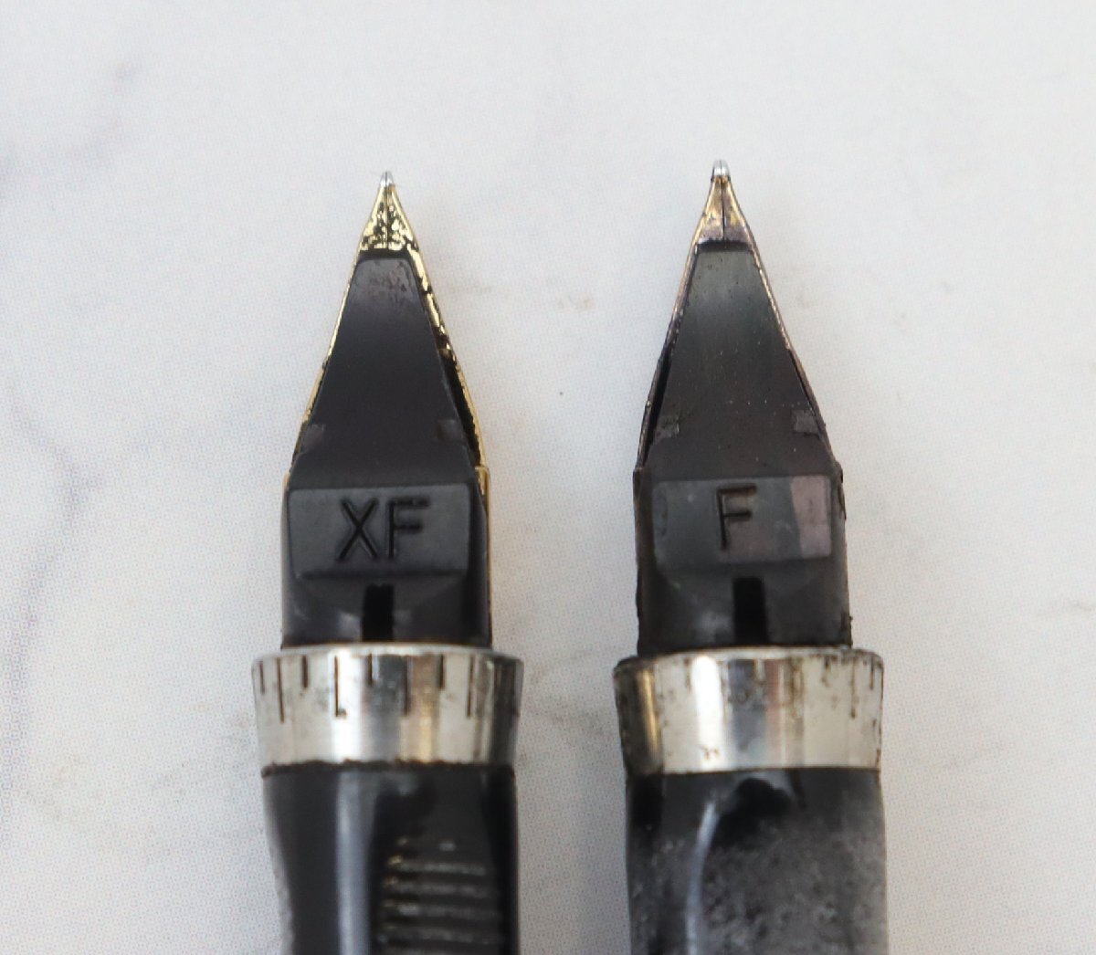 パーカー PARKER 万年筆 スターリングシルバー ペン先14K×2点 パーカー PARKER 万年筆 スターリングシルバー ペン先14K×2点