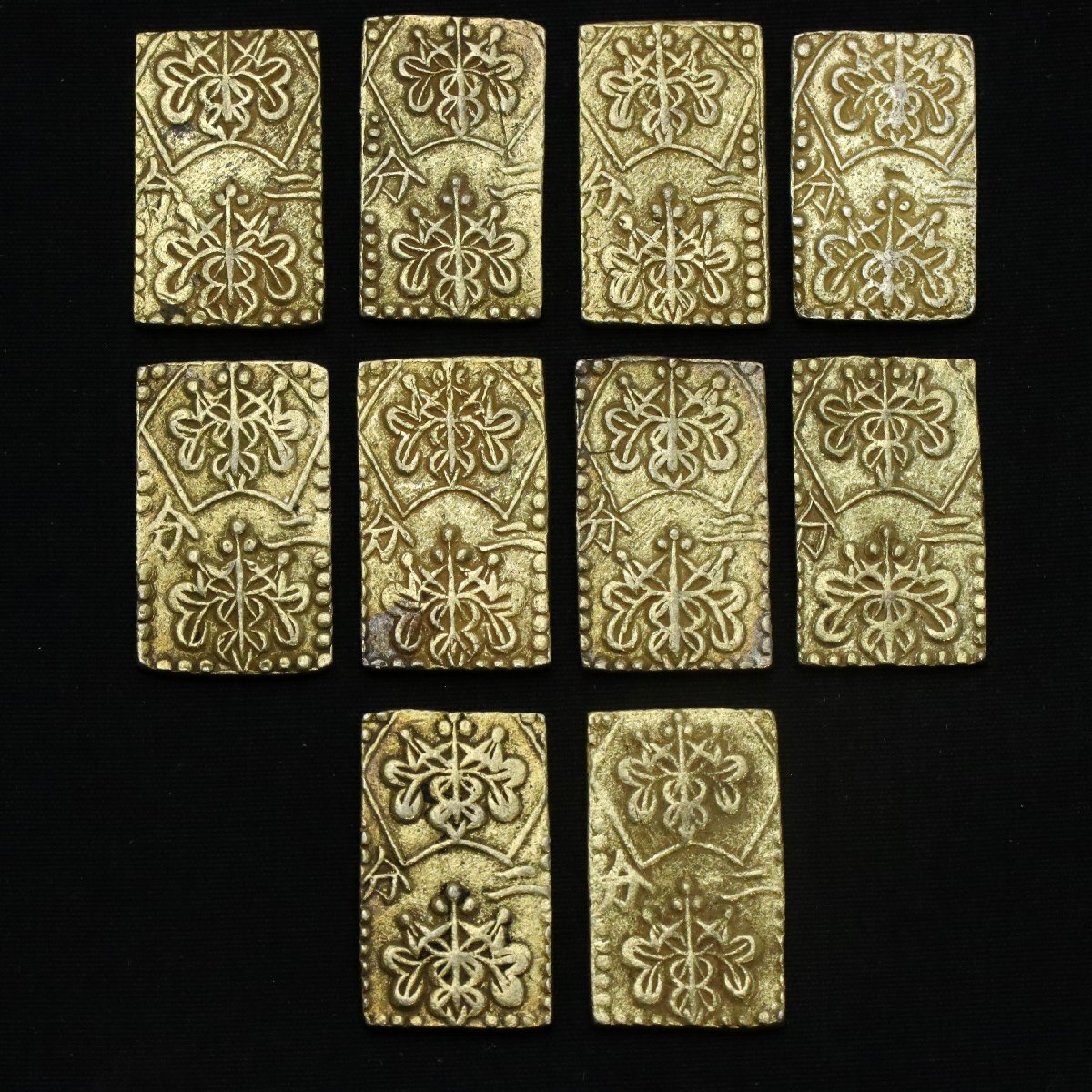 明治二分判金 計10枚 日本古銭 ◇おたからや【x-B67256】同梱-1 明治二分判金 計10枚 日本古銭 ◇おたからや【x-B67256】同梱-1