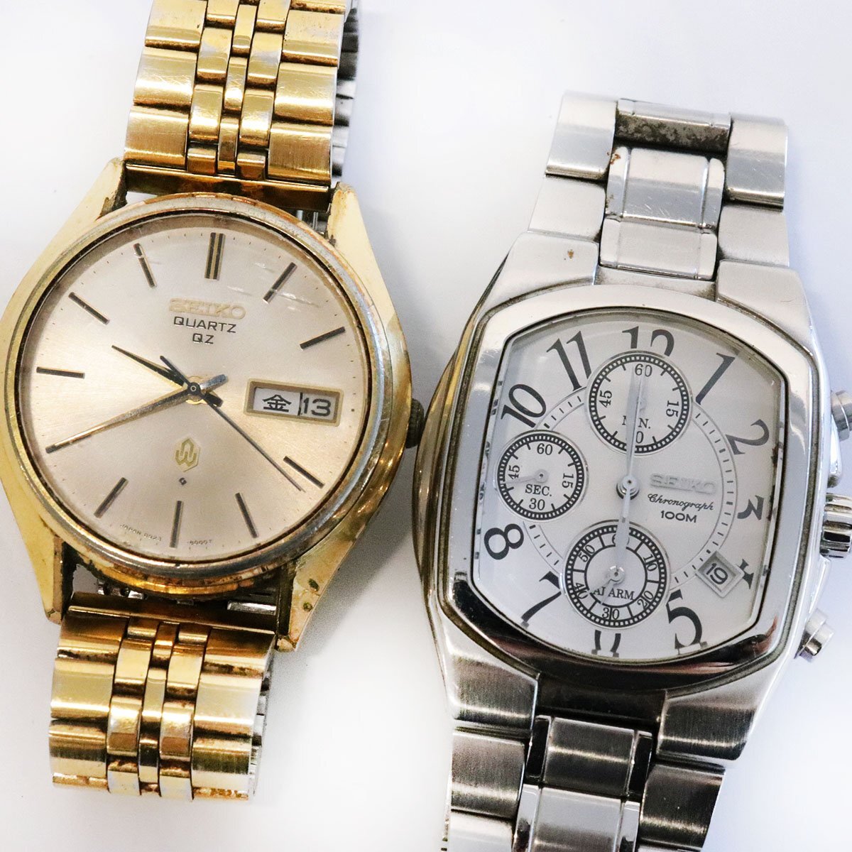 ジャンク時計☆SEIKO セイコー AGS,クロノグラフ 腕時計 他 4点 ジャンク時計☆SEIKO セイコー AGS,クロノグラフ 腕時計 他 4点
