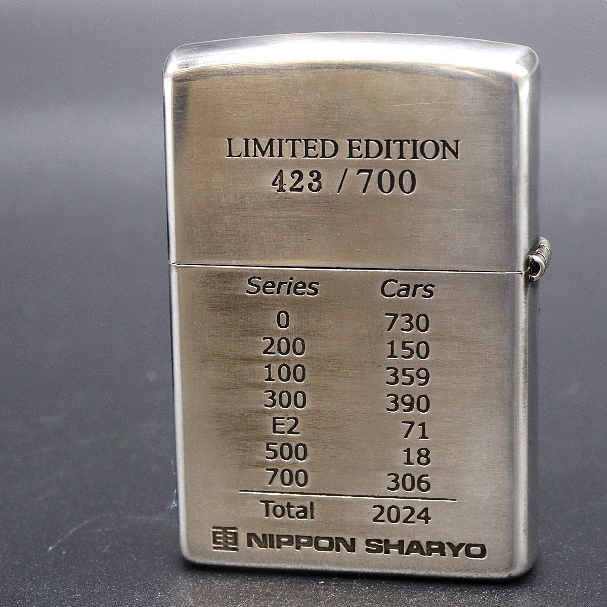 ZIPPO ジッポ☆新幹線電車製作 200両達成記念 限定700個 箱入り ZIPPO ジッポ☆新幹線電車製作 200両達成記念 限定700個 箱入り