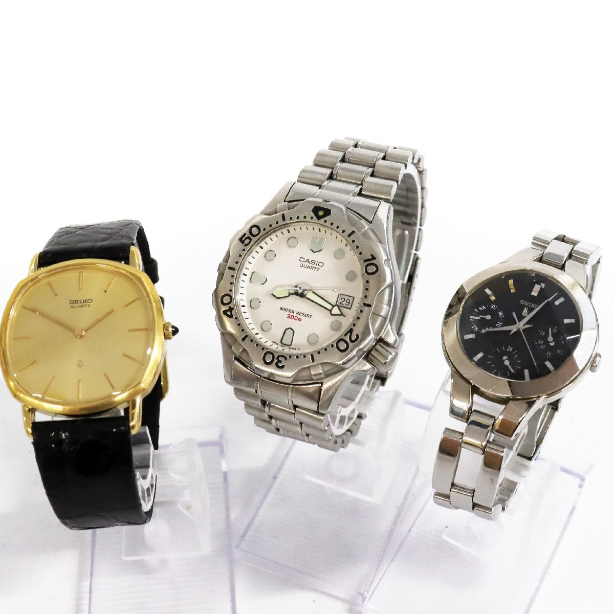 ジャンク時計☆SEIKO セイコー ルキア クォーツ,CASIO カシオ ジャンク時計☆SEIKO セイコー ルキア クォーツ,CASIO カシオ